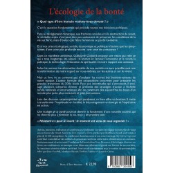 4ème de couverture L'écologie de la Bonté